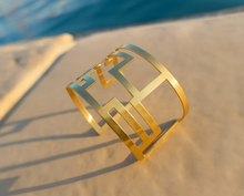 Charger l'image dans la galerie, Manchette géometrique