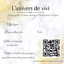 Charger l'image dans la galerie, Carte cadeau L'univers de Vivi