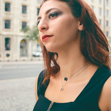 Charger l'image dans la galerie, Collier "Corne onyx"